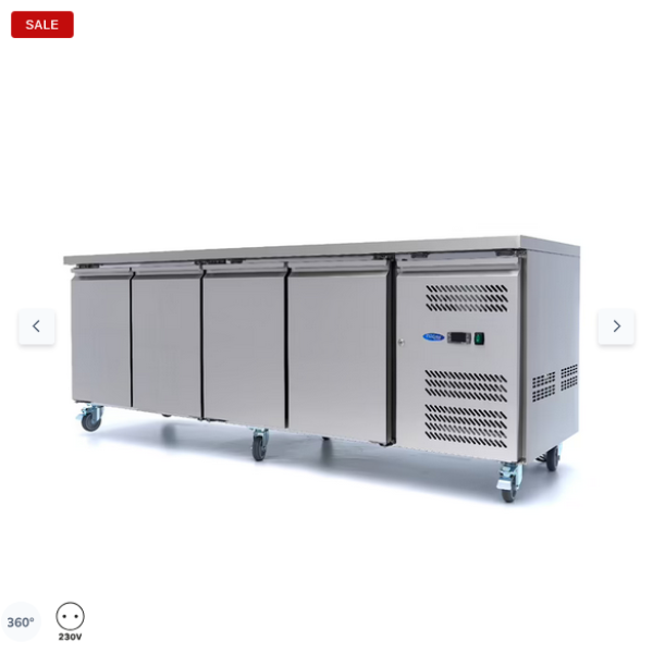  Καταψύκτης πάγκου - 223cm - 4 πόρτες